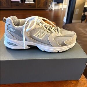 New Balance 530 Light Gray Sneakers